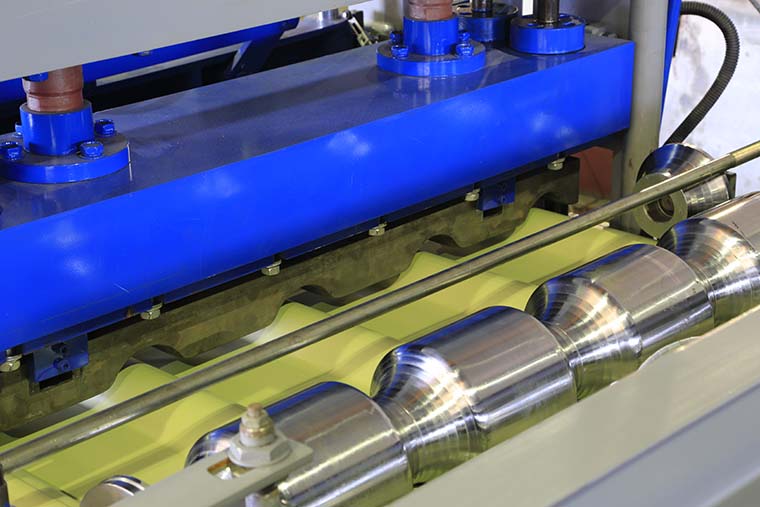 Bamboo style Glazed Tile Roll Forming Machine Bamboo style Glazed Tile Roll Forming Machine